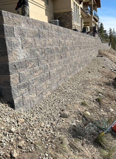 Townsend Rd project - side view image of bricks